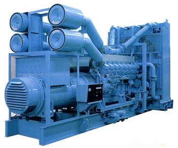 日本三菱柴油发电机组参数（600 KW）