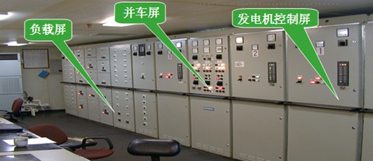 船舶配电并机柜装置维修