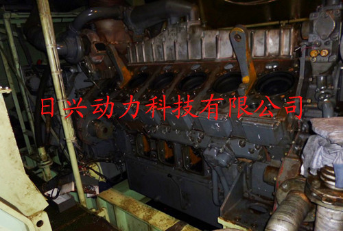 安装三菱S6R柴油发动机停机电磁铁