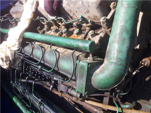 三菱S12柴油发动机本体的解体